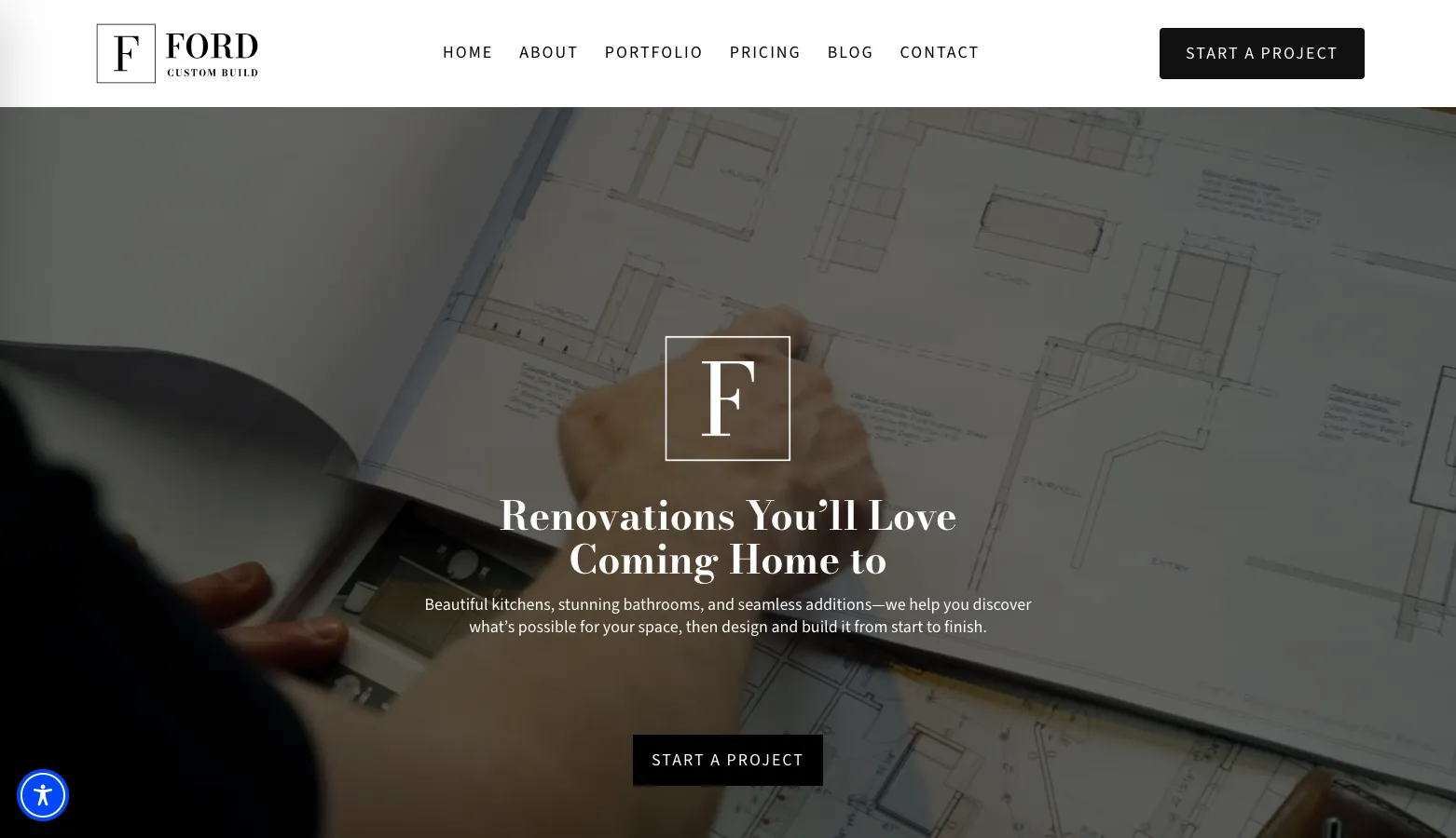 Ford Custom Build website